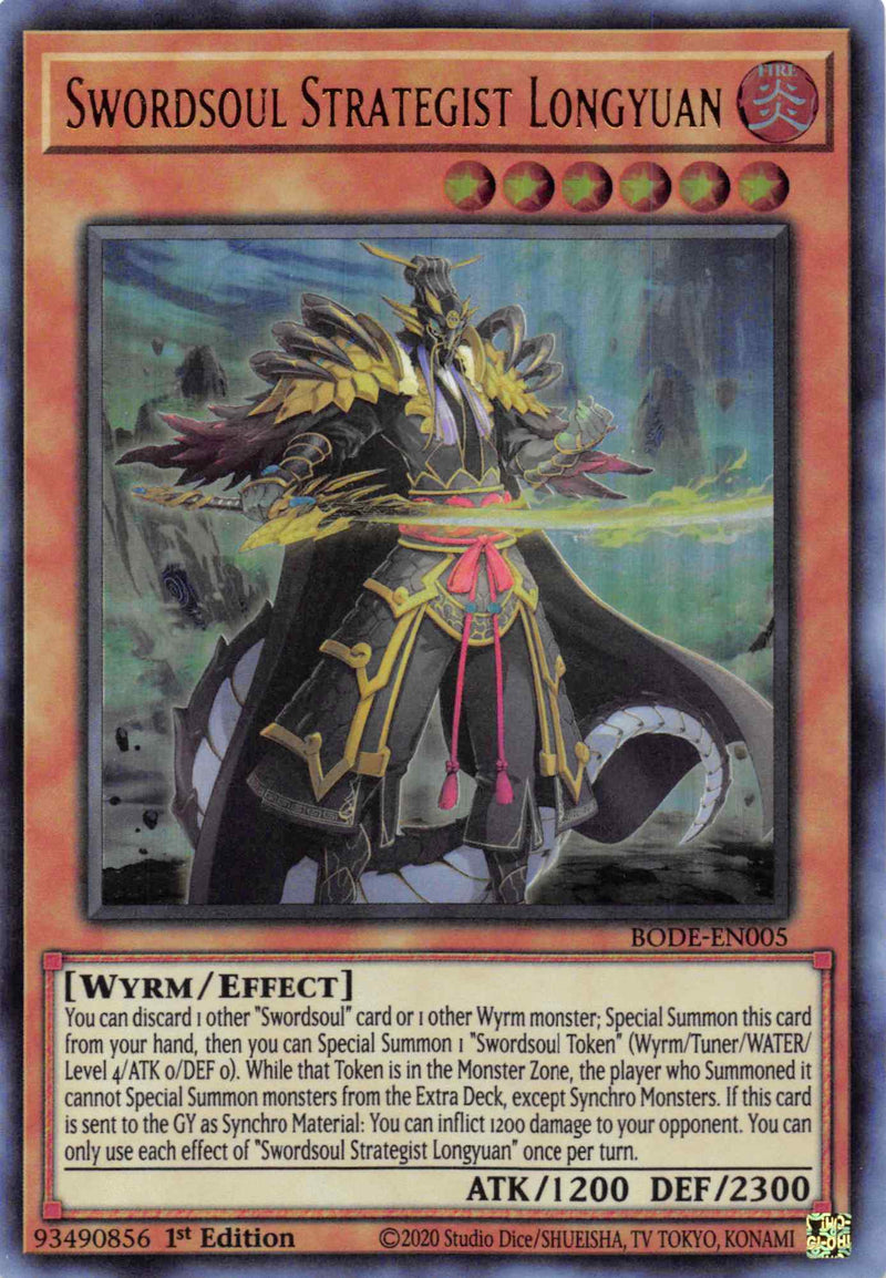 Stratège Swordsoul Longyuan [BODE-FR005] Ultra Rare