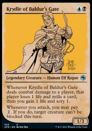 Krydle de la Porte de Baldur (Présentation) [Dungeons & Dragons : Aventures dans les Royaumes Oubliés]