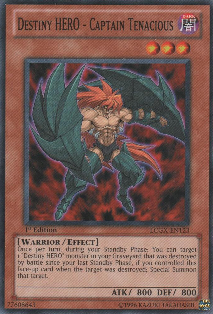 HEROE del Destino - Capitán Obstinado [LCGX-EN123] Común