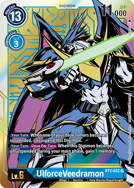 UlforceVeedramon [BT2-032] (Arte Alternativo) [Lanzamiento de la Edición Especial de Mejora Ver.1.5]