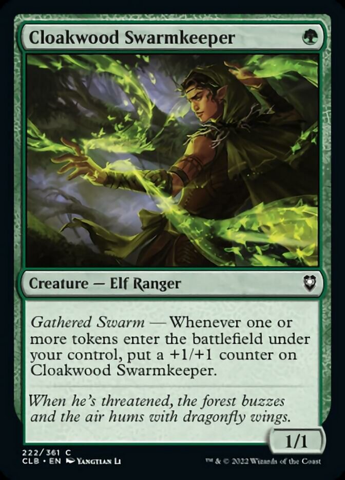 Gardien-essaim de Cloakwood [Commander Legends : Battle for Baldur's Gate]