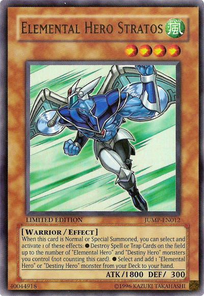Héros Élémentaire Stratos [JUMP-FR012] Ultra Rare