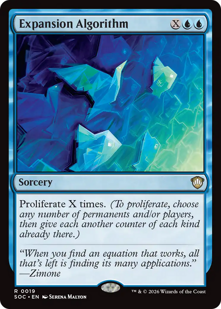 Algoritmo de expansión [Commander de Strixhaven: Escuela de Magos]