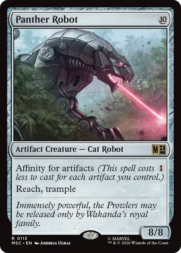 Pantera Robot (Surge Foil) [Marvel Super Heroes Commander]