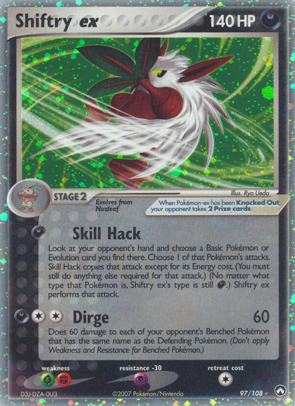Shiftry ex (97/108) [EX: Gardiens du Pouvoir]