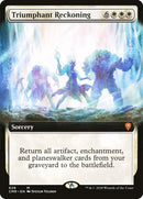 Cálculo Triunfante (Arte Extendido) [Commander Legends]