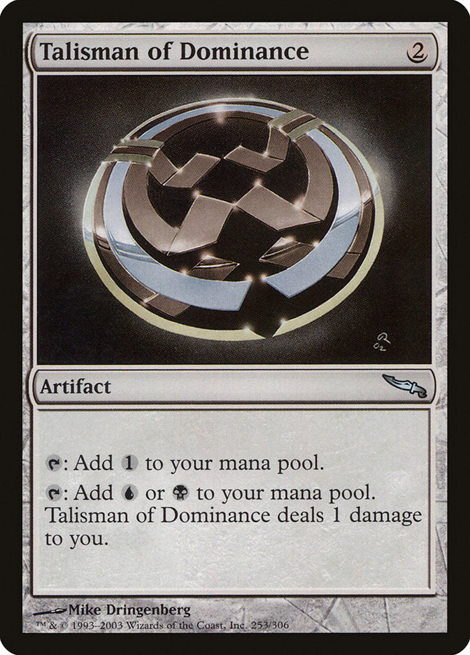 Talisman de domination [Mirrodin]