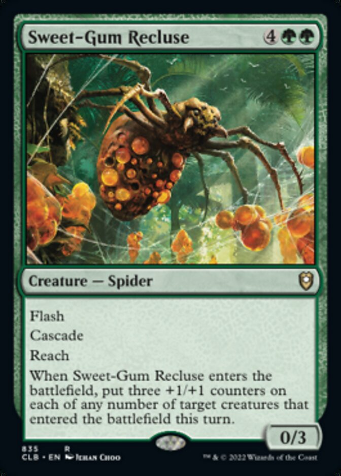 Recluse de liquidambar [Commander Legends : Battle for Baldur's Gate]