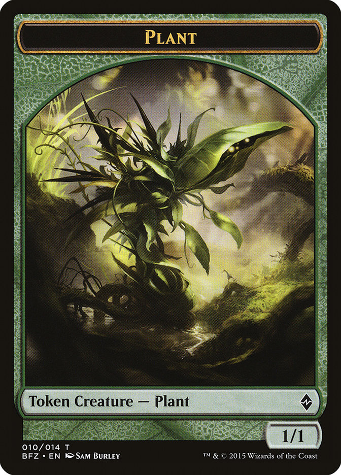 Jeton Plante [Jetons La bataille de Zendikar]