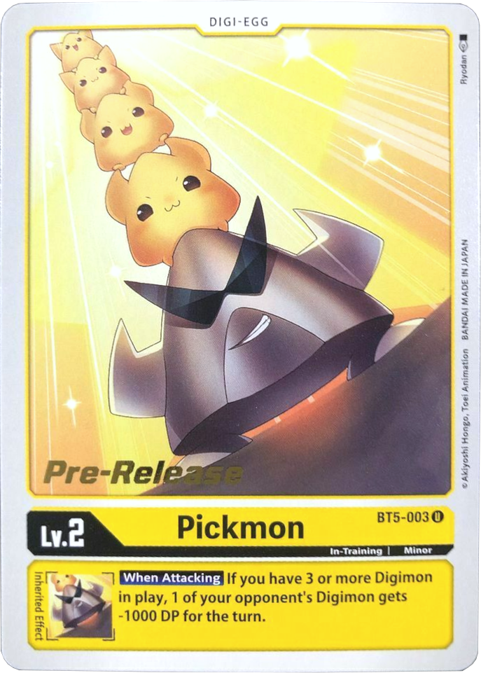 Pickmon [BT5-003] [Promoción de pre-lanzamiento de Battle of Omni]