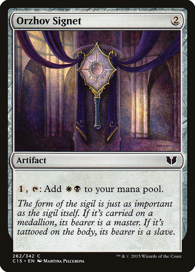 Cachet d'Orzhov [Commander 2015]