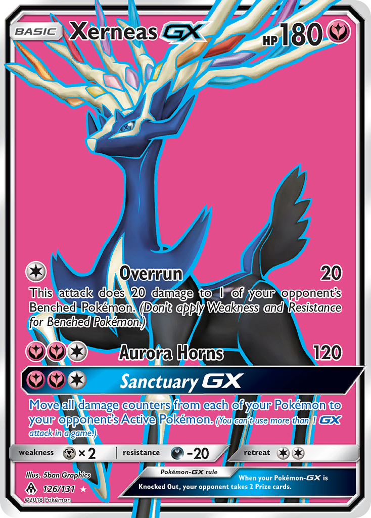 Xerneas GX (126/131) [Soleil et Lune : Lumière Interdite]