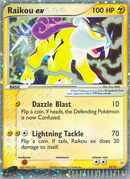 Raikou ex (92/95) [EX : Team Magma vs Team Aqua]
