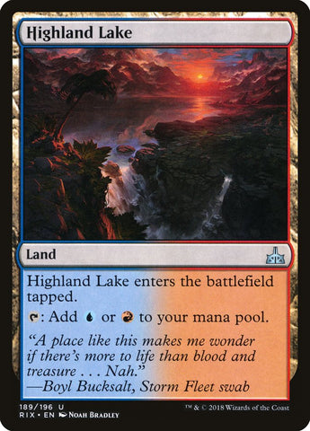 Lac des hautes terres [Rivaux d'Ixalan]
