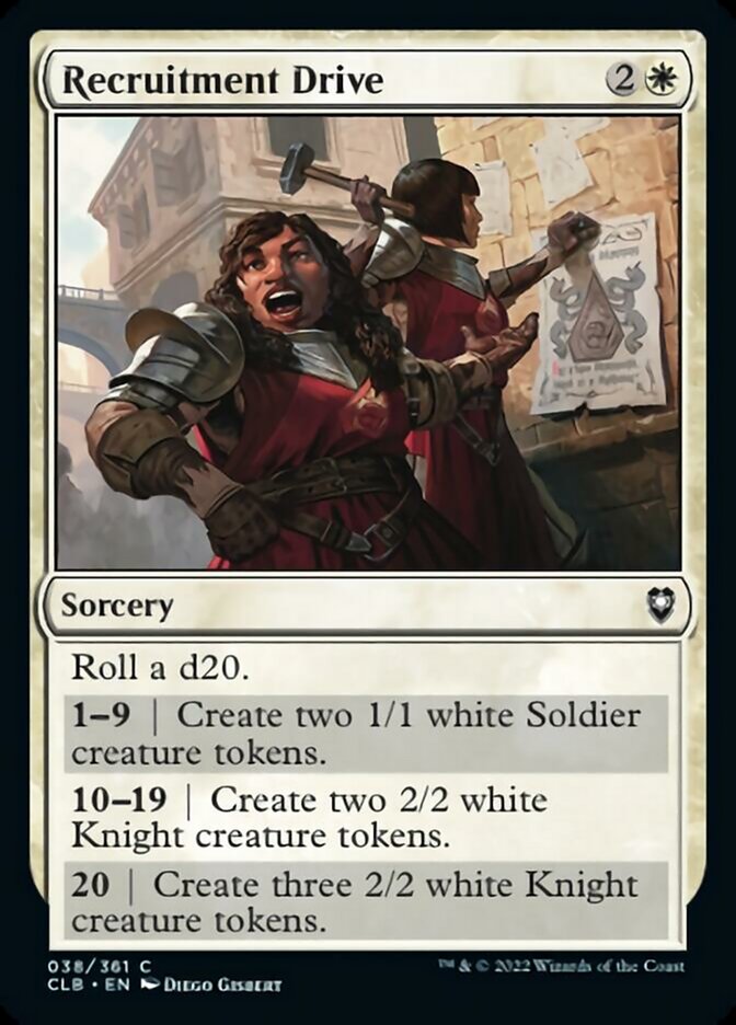 Campaña de reclutamiento [Commander Legends: Batalla por Puerta de Baldur]
