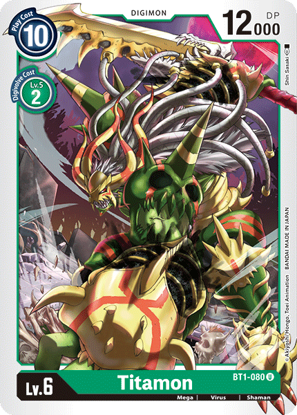 Titamon [BT1-080] [Booster especial de lanzamiento Ver.1.0]