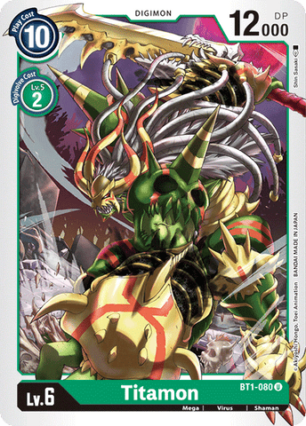 Titamon [BT1-080] [Booster especial de lanzamiento Ver.1.0]