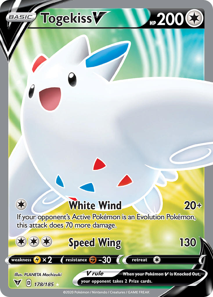 Togekiss V (178/185) [Épée et Bouclier : Voltage Éclatant]