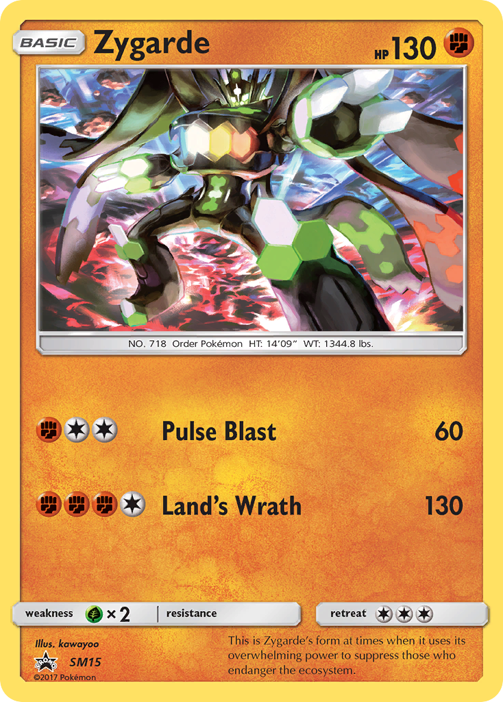 Zygarde (SL15) [Soleil et Lune : Cartes Promo Étoile Noire]