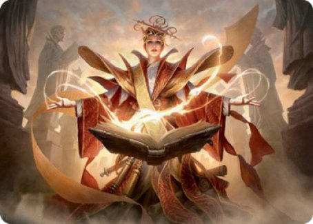 Augusta, doyenne de l'ordre Art Card [Strixhaven : l'Académie des Mages Art Series]