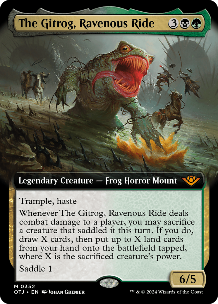 Le Gitrog, monture affamée (Art étendu) [Hors-la-loi de Croisetonnerre]