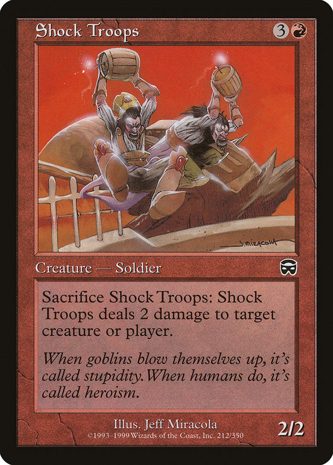 Troupes de choc [Masques de Mercadia]