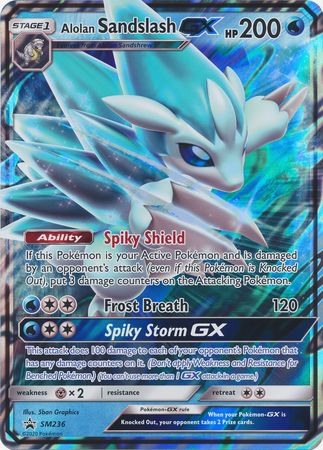 Raichu d'Alola-GX (SL236) (Carte géante) [Soleil et Lune : Promo Black Star]