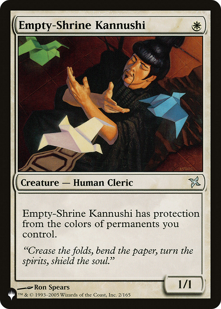 Kannushi du sanctuaire désert [La Liste]