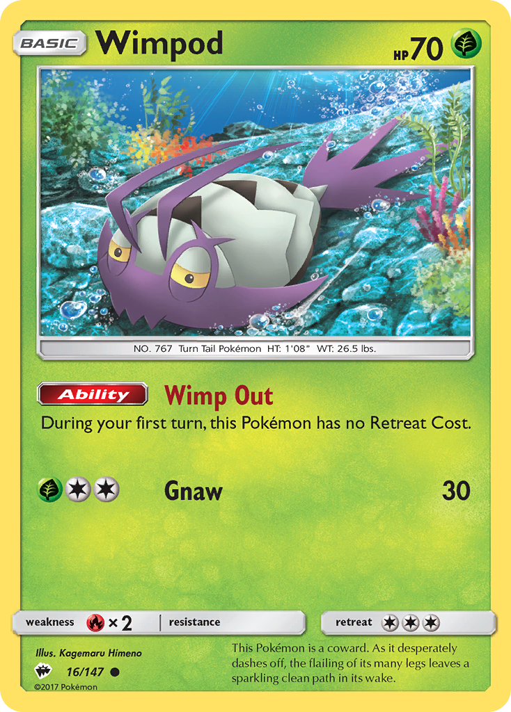 Wimpod (16/147) [Soleil et Lune : Gardiens de l'Espoir]