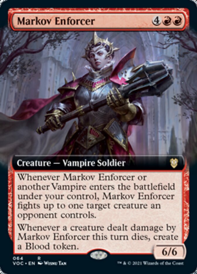 Exécuteur markov (Extended Art) [Innistrad: Commander Chasse de minuit]