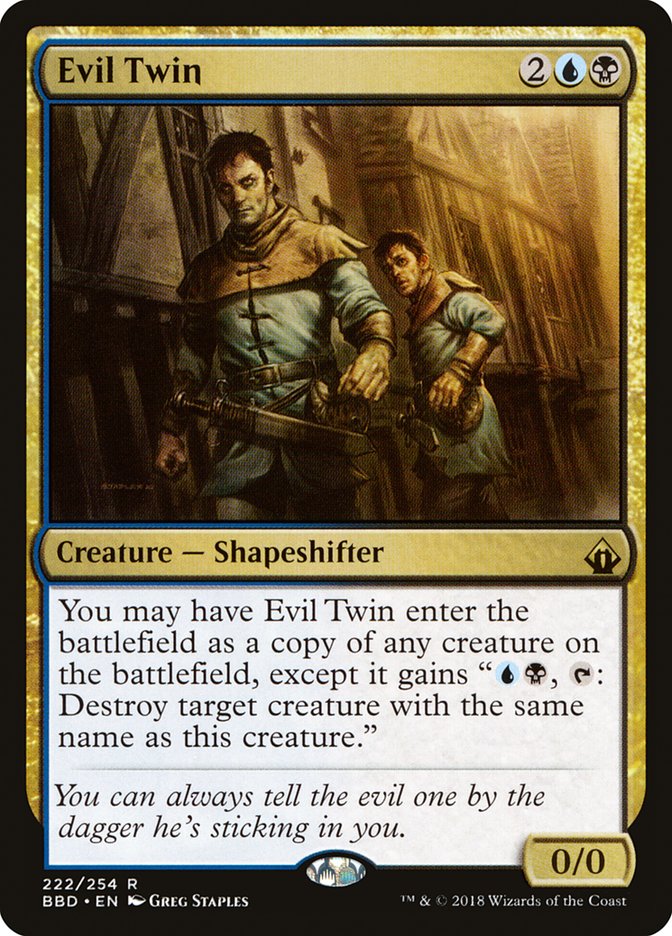 Jumeau maléfique [Battlebond]
