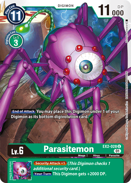 Parasitemon [EX2-028] [Riesgo Digital]