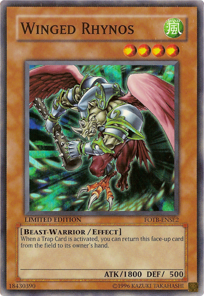 Rhynos Ailés [FOTB-ENSE2] Super Rare
