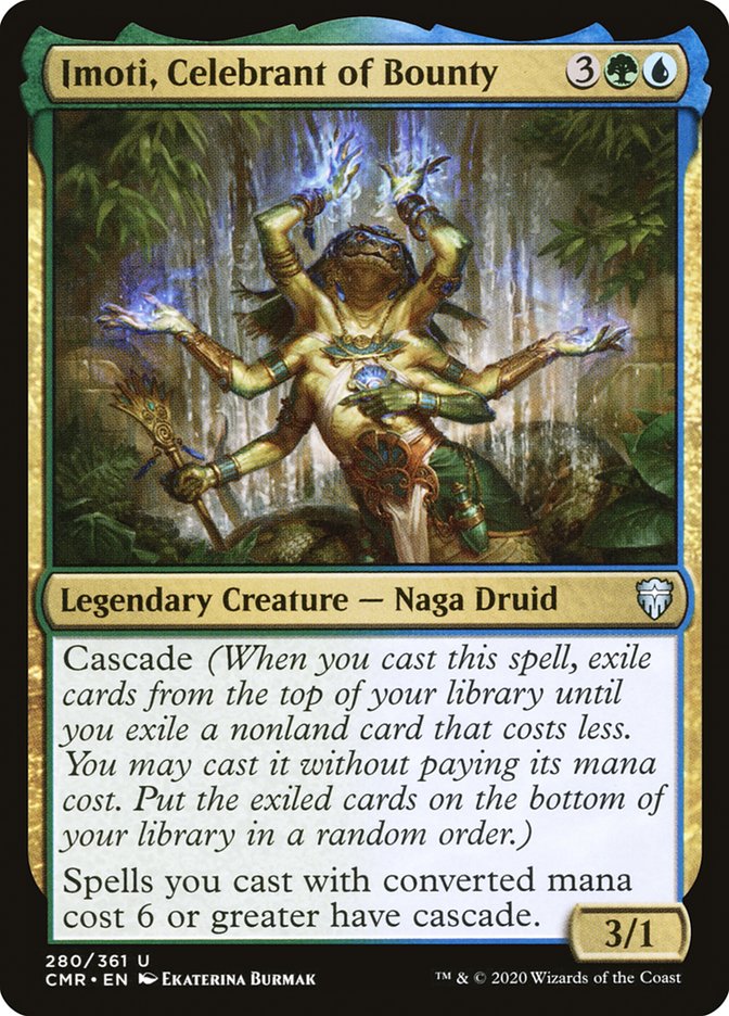 Imoti, Celebrante de la Abundancia [Commander Legends]
