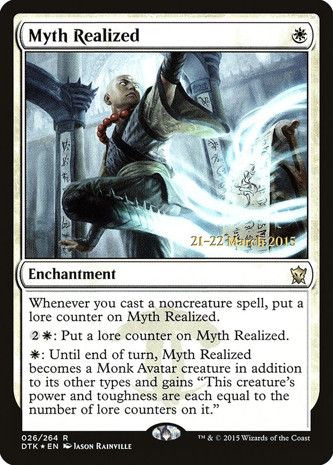 Mito realizado [Promocionales de prelanzamiento de Dragons of Tarkir]