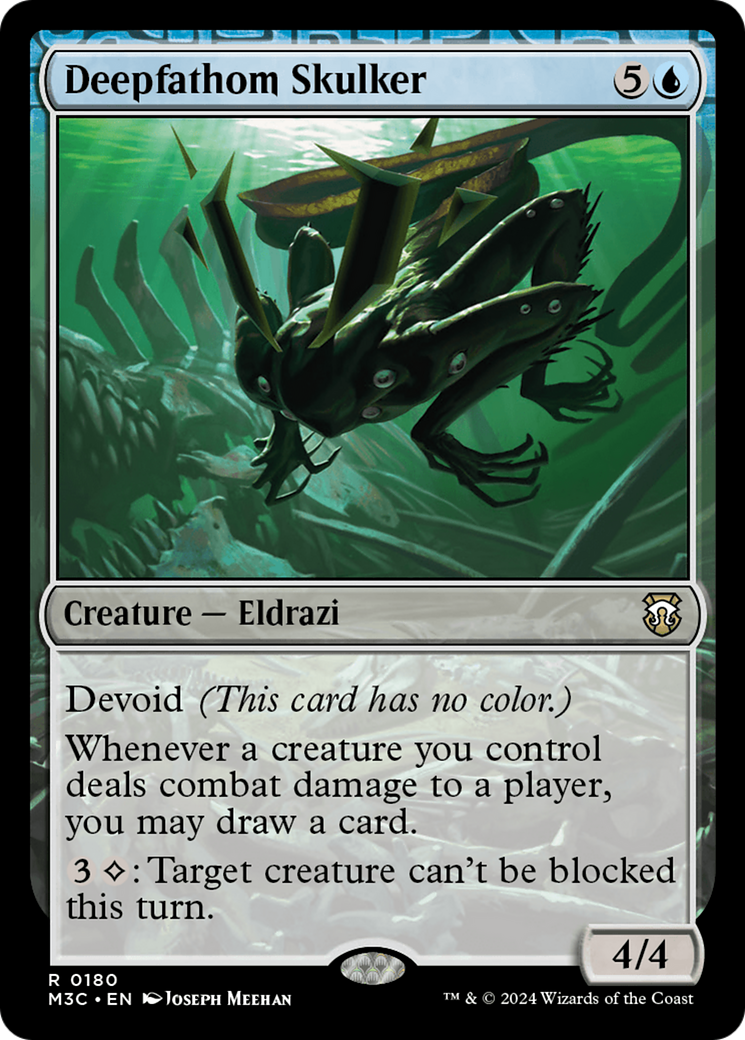 Rôdeur abyssal (Feuille de ride) [Commander Horizons du Modern 3]
