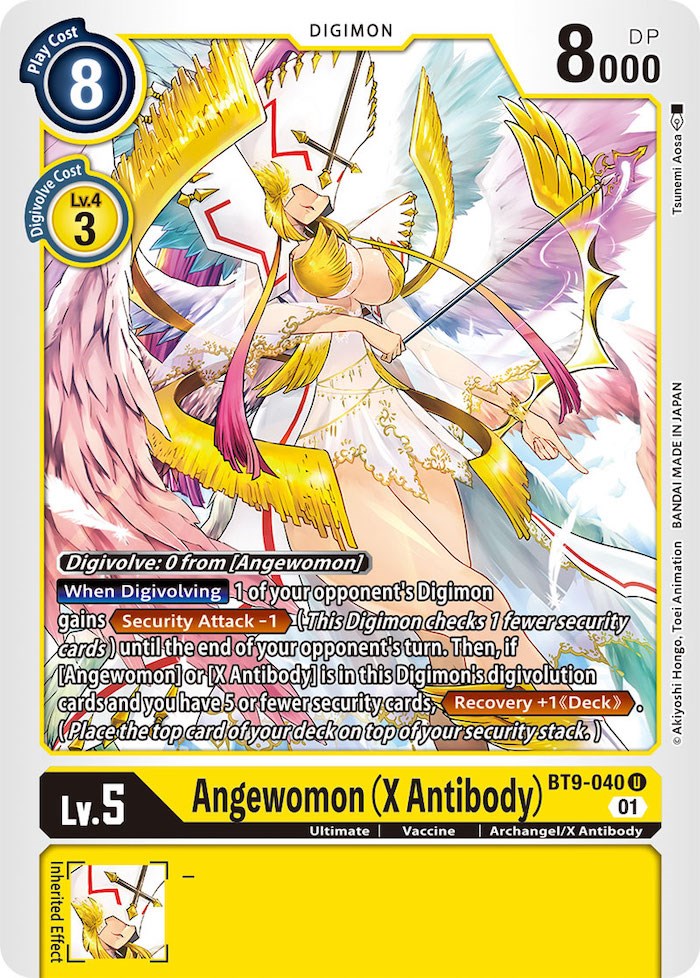 Angewomon (X Anticuerpo) [BT9-040] [Registro X]