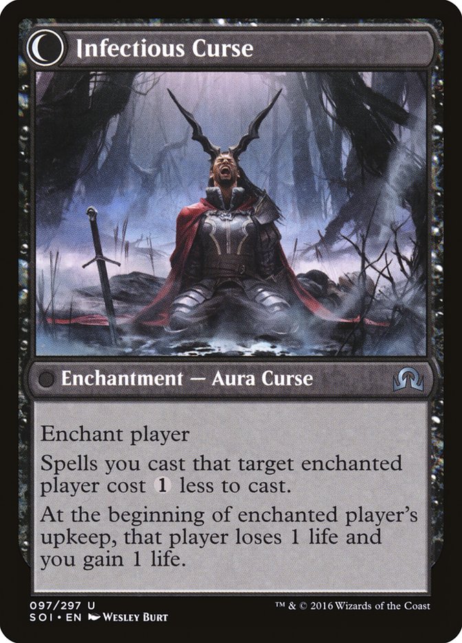 Sorcière maudite // Malédiction contagieuse [Ténèbres sur Innistrad]