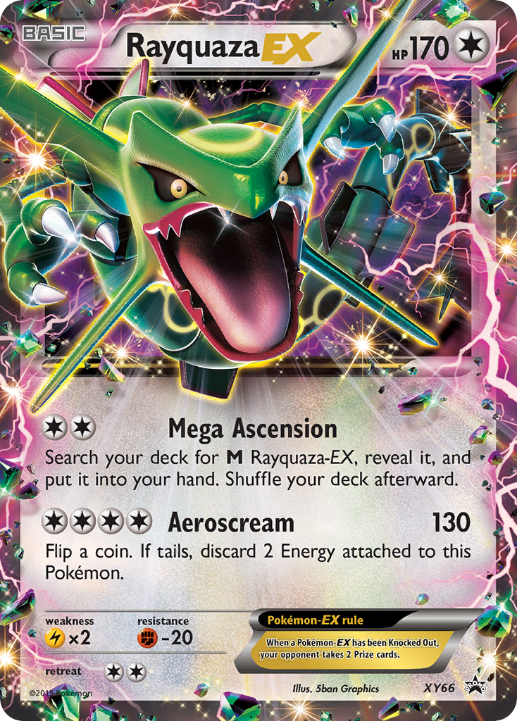 Rayquaza EX (XY66) [XY: Promo Cartes Étoile Noire]