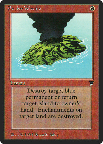Volcan actif [Légendes]