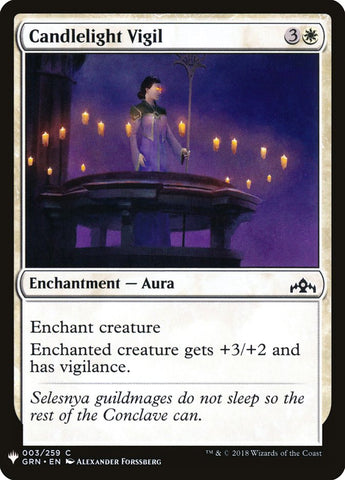 Vigilia a la luz de las velas [Mystery Booster]