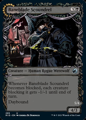 Scélérat des Baneblade // Maraudeur griffe-de-terreur (Extension Equinox) [Innistrad: Chasse de minuit]