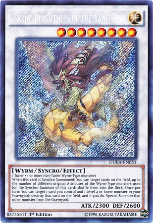 Baxia, Lumière des Yang Zing [DUEA-FR051] Secret Rare