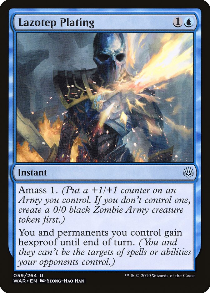 Plaquage de lazotep [La guerre des Planeswalkers]