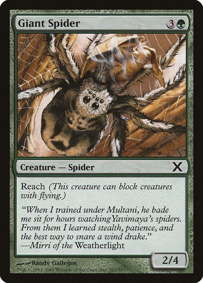 Araignée géante [Dixième édition]