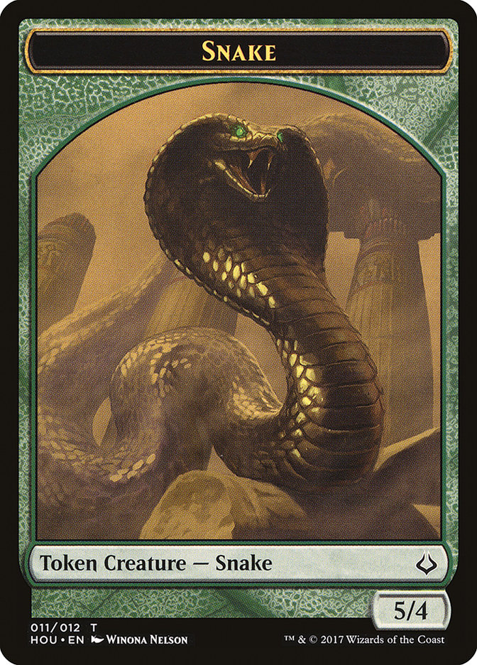 Jeton Serpent [Jetons L'Heure de la Dévastation]