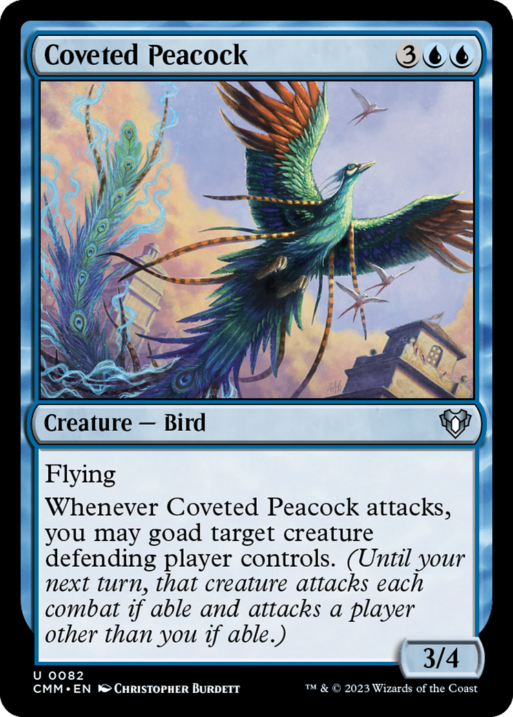 Paon convoité [Commander Masters]