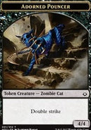 Pouncer Adornado // Caballo Ficha de dos caras [Fichas de La hora de la devastación]
