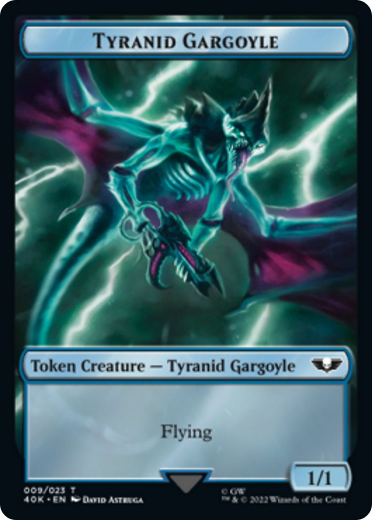 Tyranide (17) // Jeton double-face Gargouille Tyranide [Jetons Warhammer 40,000]