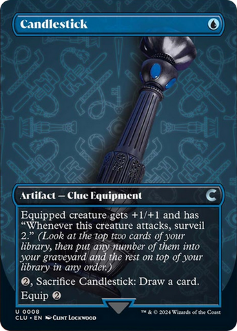 Candelabro (Sin Borde) [Ravnica: Clue Edition]